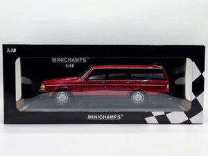 Minichamps Volvo 240 Gl Romper 1986 1/18 Rojo 600 Unidades Limitado Popular - Imagen 1 de 10