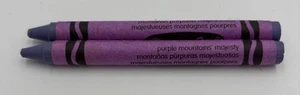 Retired Vintage Crayola Crayon Purple Mountain’s Majesty 1994 ~ LOOK (2) - Picture 1 of 7