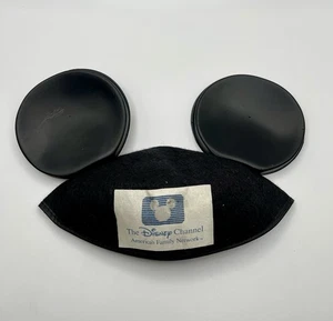 Vintage 1980er Disney Channel schwarz Mickey Mouse Ohren Hut Benay Albee Promo RAR - Bild 1 von 7