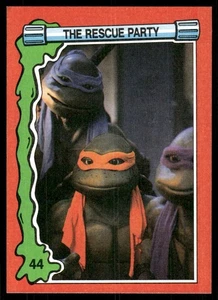 Teenage Mutant Ninja Turtles II TMNT 1991 Movie Topps Card #44 (NM) - Bild 1 von 2