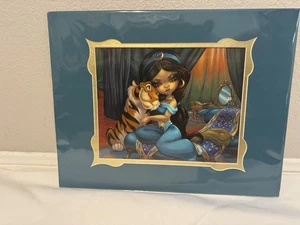 Disney Princess Jasmine & Rajah Painting  by Jasmine Becket-Griffith - NIP - Picture 1 of 6