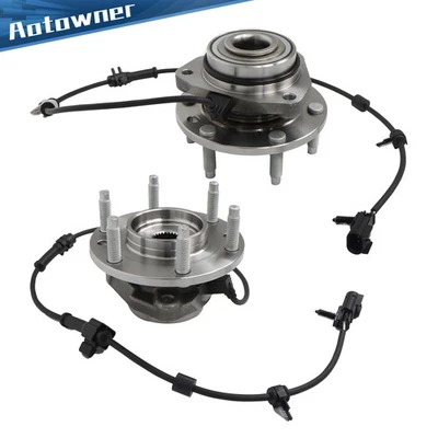 Para GMC Envoy Chevy Trailblazer 2002 2003-08 2009 con cojinete de cubo de rueda delantera ABS Foto 1 de 4