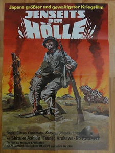 Satsuo Yamamato JENSEITS DER HÖLLE Ashida Arakawa Peltzer Plakat - Imagen 1 de 1