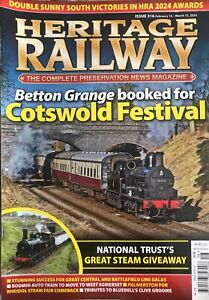 Back issue: Heritage Railway magazine: No 316: 2024-02: February.
