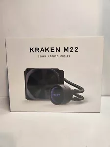 Neu - Versiegelt - NZXT Kraken M22 120mm Liquid CPU Kühler - Schwarz.. - Bild 1 von 4