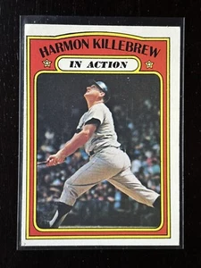 1972 Topps Harmon Killebrew #52 In Action Minnesota Twins - Bild 1 von 2