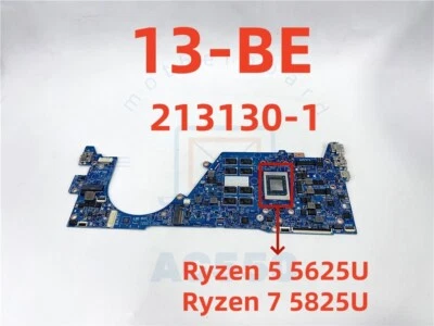 Laptop Motherboard For HP 13-BE	WITH 100-000000583 Ryzen 5 5625U 8G RAM 213130-1 - Image 1 of 4