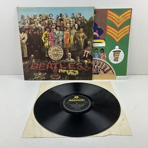The Beatles Sgt Peppers Lonely Hearts Club Band Vinyl Record -1 -1 1967 PMC7027 - Foto 1 di 24