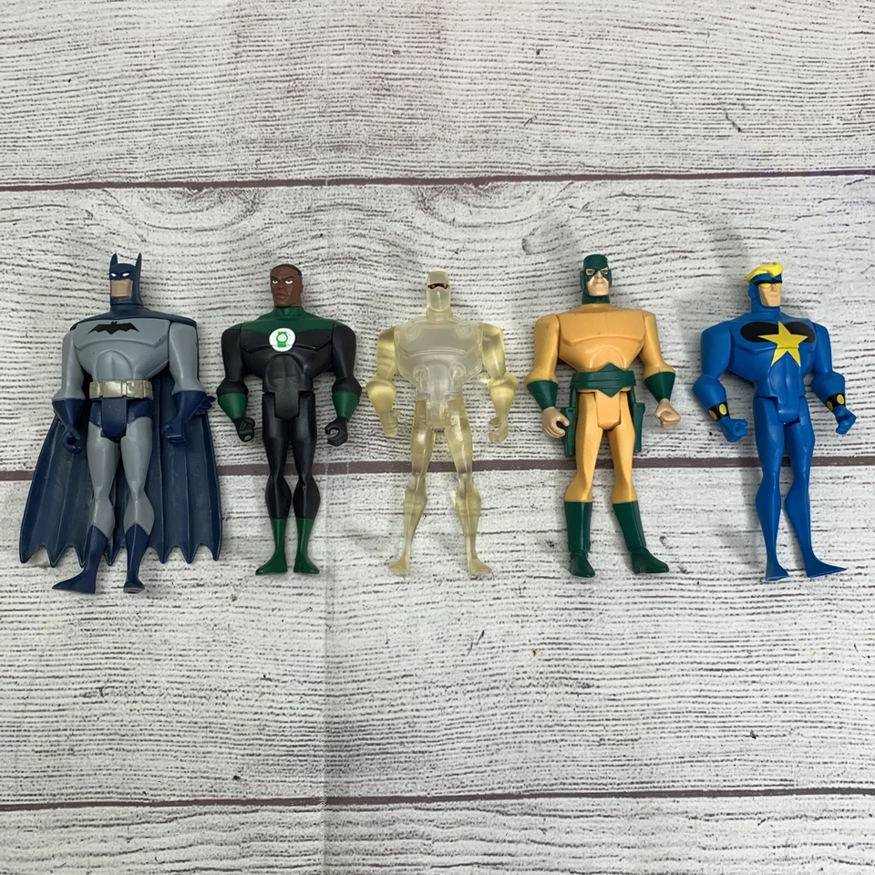 DC Justice League Unlimited Lot of 5 Loose Action Figures - Image 1 of 4