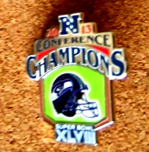 2013 NFC Conference Champions Seattle Seahawks NFL Super Bowl 48 XLVIII win - Picture 1 of 4