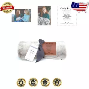 Warm & Soft Praying for You Blanket - Inspirational Comfort Gift 60"L x 50"W - Picture 1 of 8