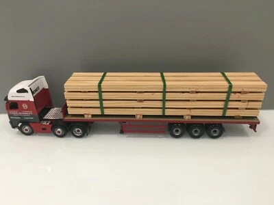 CARGA DE MADERA PARA CAMIONES  REF 4  ESCALA 1/43- 1/50  CAMIÓN NO INCLUIDO - Imagen 1 de 3