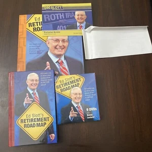 Ed Slott Retirement Road Map Essential Collection 9 DVDs Book And Program Guide - Picture 1 of 5