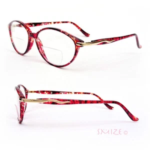 Bifokale Vision Katzenauge Schildkröte Farbe Damen Lesebrille 150-350 - Bild 1 von 7
