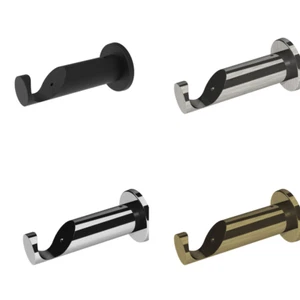 Integra Elements 35mm Metal Curtain Pole Bracket - Picture 1 of 5