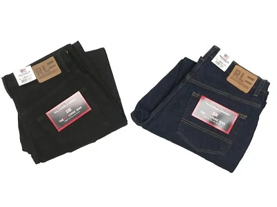 NEW Vintage Ralph Lauren Polo Jeans Company 67 Loose Jeans! 31 x 30  Black  Blue - Image 1 of 4