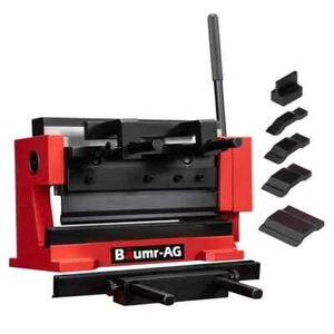 BAUMR-AG 200mm Sheet Metal Shear & Brake Combination, Manual Bending Guillotine - Picture 1 of 8