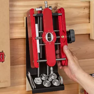 Mortising Joinery Jig Precise Drilling Positioning Woodworking Drill Locator Kit - Picture 1 of 22