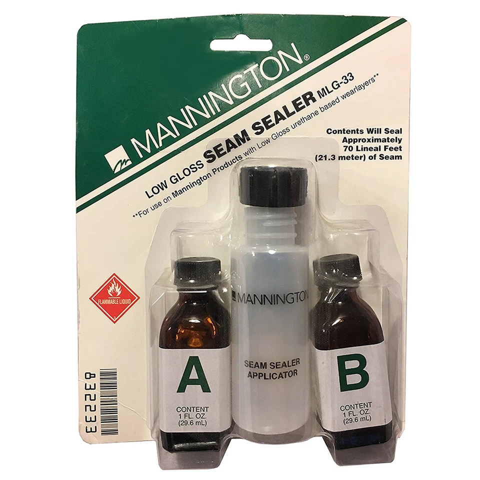 Kit de sellador de costuras de bajo brillo Mannington MLG-33 - Sellador de reparación de pisos de vinilo Foto 1 de 1