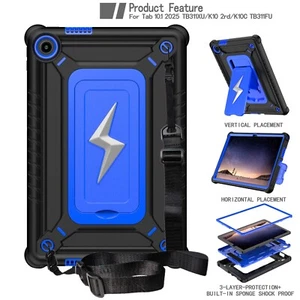 Shockproof Kickstand Rugged Case Kinder Hülle für Lenovo Tab K10 Gen 2 10.1" 2025 - Bild 1 von 33
