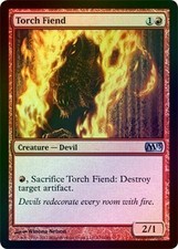 4X Torch Fiend - Foil New MTG 2013 M13 Magic