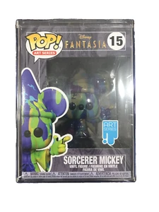 Funko Pop! Serie de Arte Disney Fantasía Hechicero Mickey #15 Protector Duro - Imagen 1 de 7