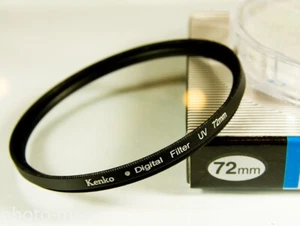 Kenko 72mm UV Digital Filter Lens Protector for any 72mm filter thread lens - Picture 1 of 3