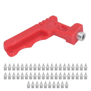 50pcs Golf Shoe Spikes Replacement Carbon Steel Track Shoe Spikes With Spik ZMS - Picture 1 of 12