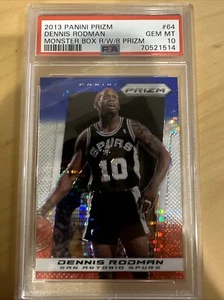 Dennis Rodman Monster BOX R/W/B Prizm - POP 2 - 2013-14 Panini Prizm - #64 - Picture 1 of 3