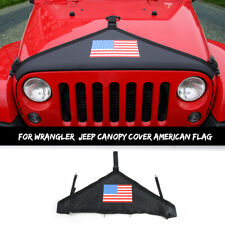 Exterior Hood Cover Bra T-Style Protector For Jeep Wrangler Jk 2007-17 U.S Flag