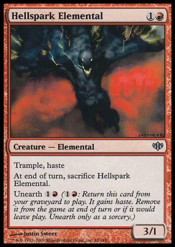 Japanese Hellspark Elemental Conflux Near Mint MTG Magic DNA GAMES - Image 1 of 1