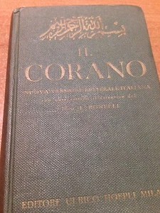 1956 MANUALI HOEPLI - IL CORANO - NOTE E PREFAZIONE DI LUIGI BONELLI - Imagen 1 de 1