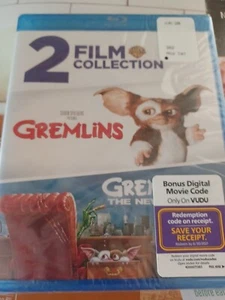 Gremlins/Gremlins 2 (Blu ray Disc, 2018, Widescreen) New Sealed - Foto 1 di 2