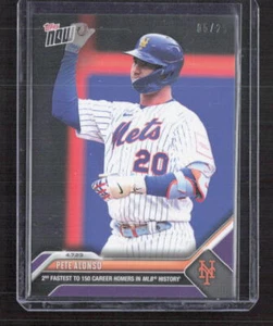 2023 Topps Now #65 Pete Alonso lila 05/25 - Bild 1 von 2