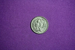 Estate Find 1874- Three Cent!! #K1137 - Picture 1 of 2