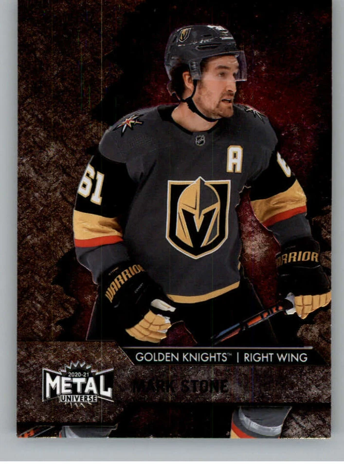 2020-21 Skybox Metal Universe #61 Mark Stone  Vegas Golden Knights V86321 - Image 1 of 2