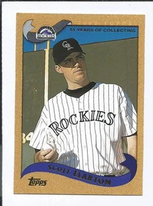 2002 TOPPS Gold #548 SCOTT ELARTON (Rockies) #/2002 - Picture 1 of 2