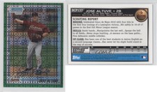 2010 Bowman Chrome Prospects Retail Green X-Fractor Jose Altuve #BCP137