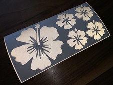 40 coperchio del WC BAGNO BAGNO COPERCHIO WC Hibiskus Adesivi Fiori Farfalle B