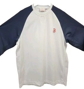 NEW NIP MLB LICENSED Boston Red Sox Baseball Dri Fit Shirt Long Sleeve LARGE - Picture 1 of 12