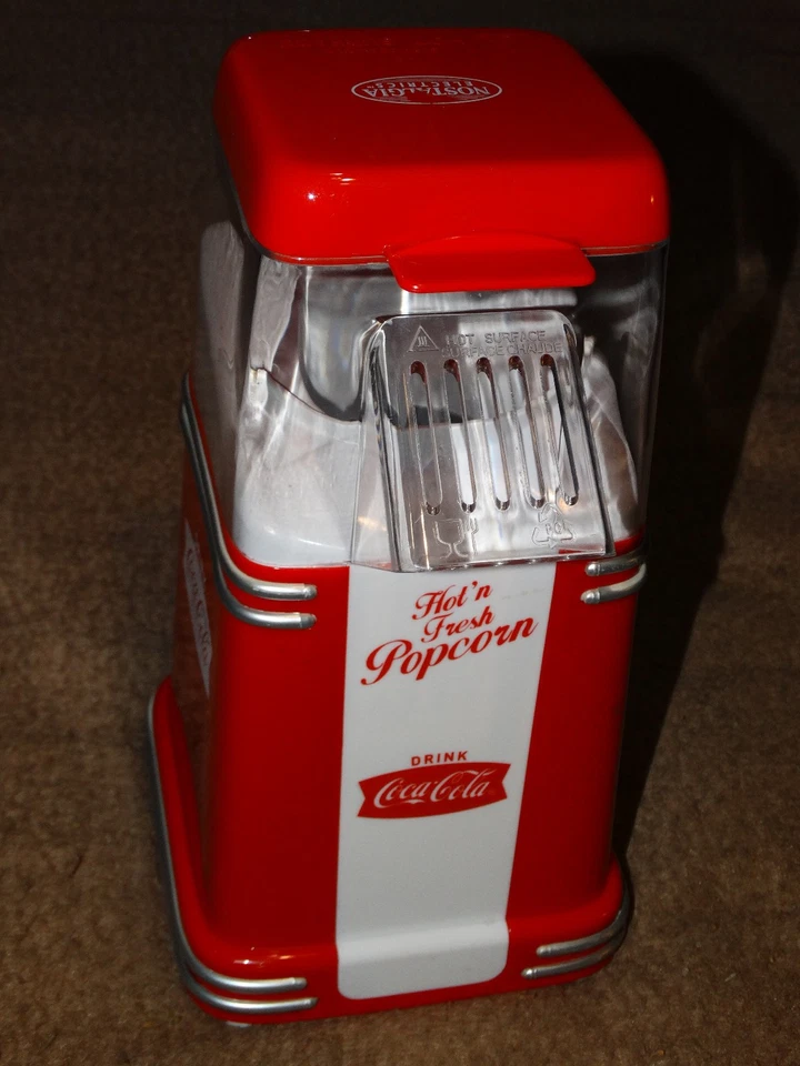 Nostalgia Coca-cola Hot Air Popcorn Maker RHP310COKE