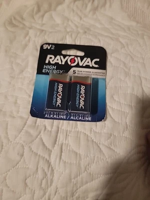 Rayovac 9v ALTA ENERGÍA Nuevo En Caja Foto 1 de 3