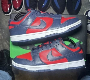 Nike Dunk Low Navy Red Gr.9 - Bild 1 von 7