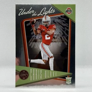 CHRIS OLAVE 2022 PANINI LEGACY FOOTBALL #UL-10 SOTTO LE LUCI ROOKIE RC SAINTS - Foto 1 di 2