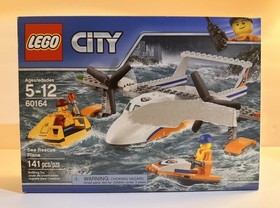 NEW LEGO CiTY COAST GUARD Sea Rescue Plane set 60164  Sealed Box! Retired