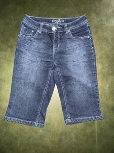 Girls Justice Premium Jeans Size 10 Regular Blue - Picture 1 of 2
