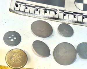 Antique or Historic Military or civilian uniform buttons 19th century - Picture 1 of 17