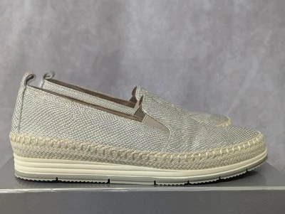 Vaneli Sport Qanat Mujer’s 10 N (Estrecho) – Off White/Plateado – Nuevo en Caja Foto 1 de 4