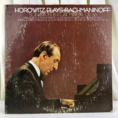 Horowitz Plays Rachmaninoff Sonata in B-Flat Minor, Op. 36, Prelude in C-Sharp.. - Image 1 of 4