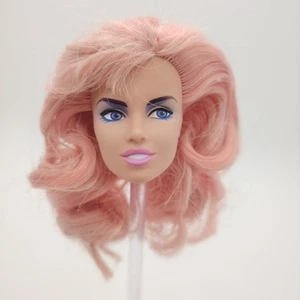 Moda Royalty Pelo Rosa Jem Y Los Hologramas Jerrica Integridad Niña Muñeca Cabeza - Imagen 1 de 11